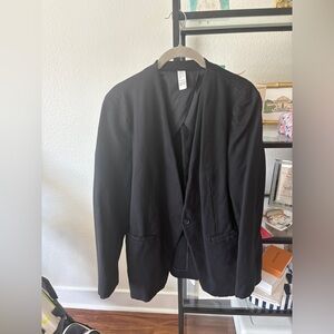 SPANX Black Women's Blazer - Open Front Single-Button